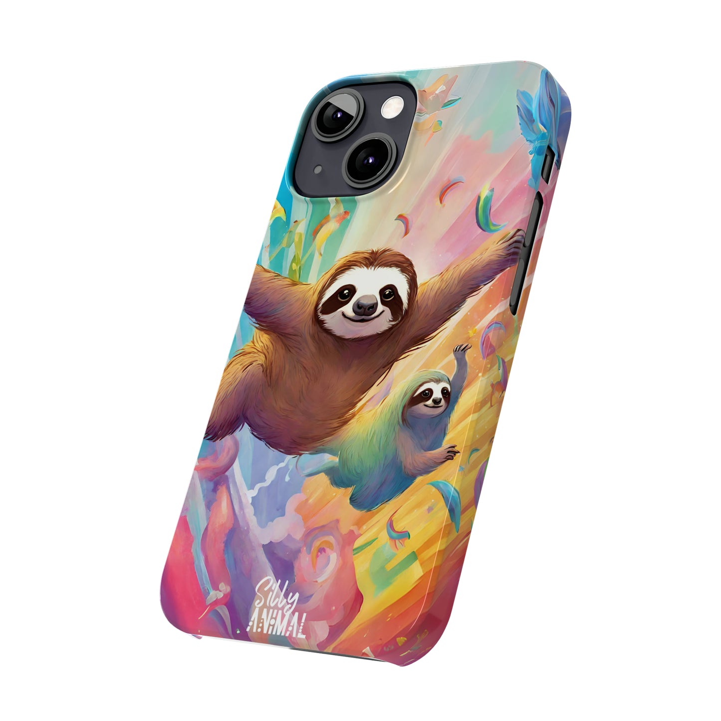 Flying Sloths Phone Case