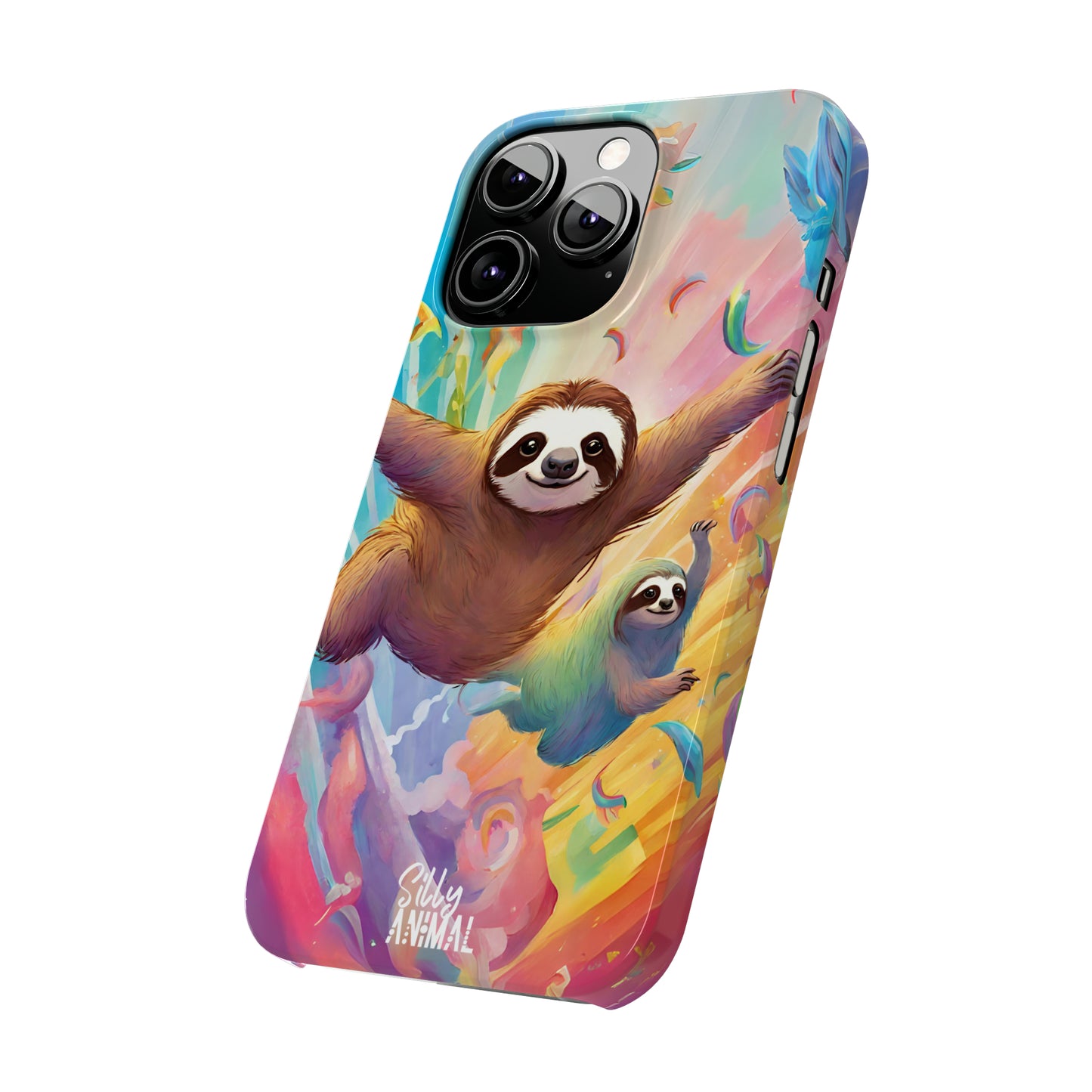 Flying Sloths Phone Case