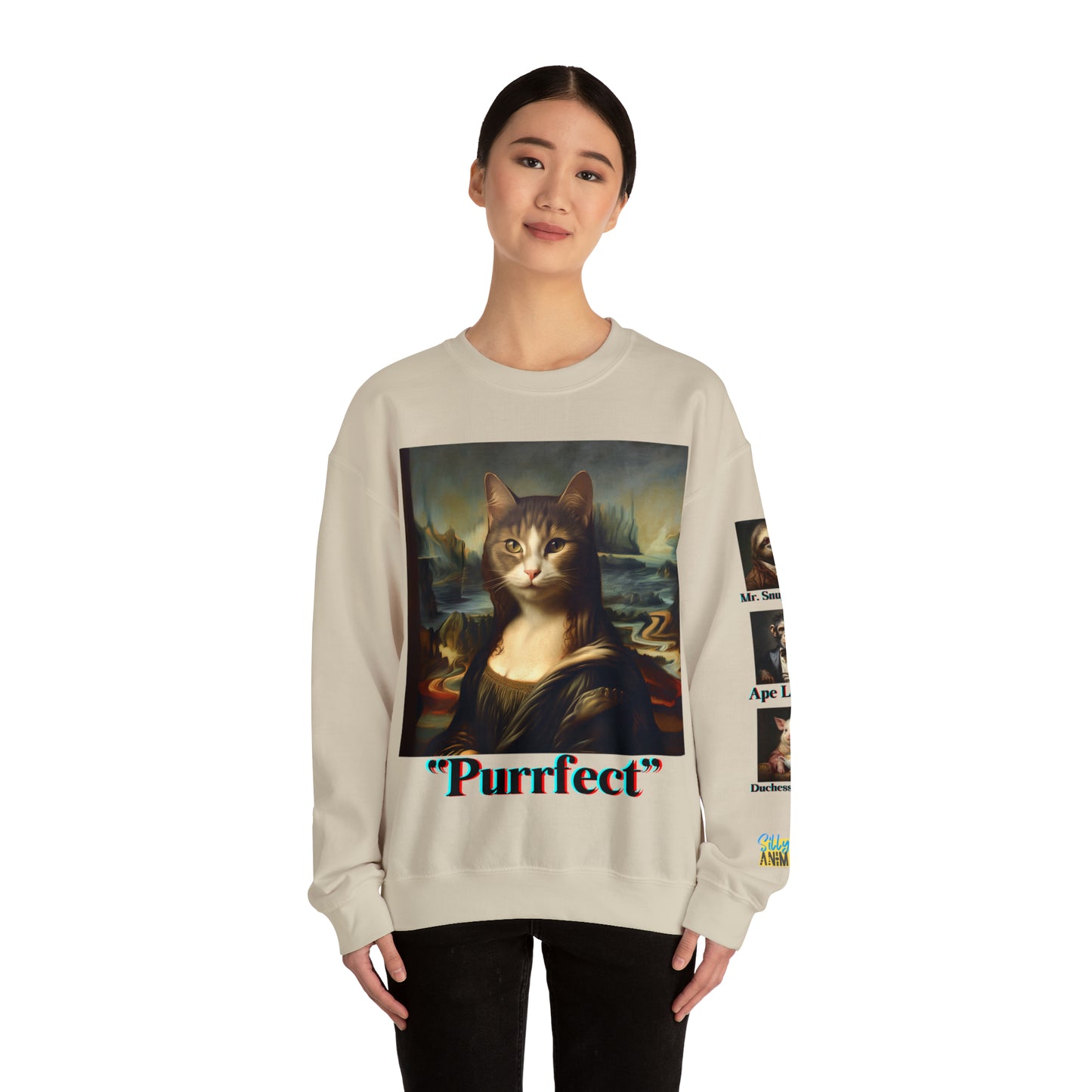 Meowna Lisa Sweatshirt