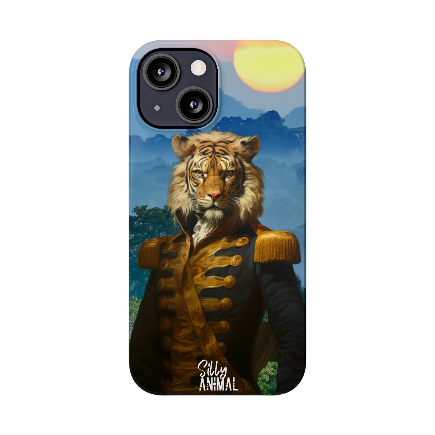 General Whiskers in Jungle Phone Case