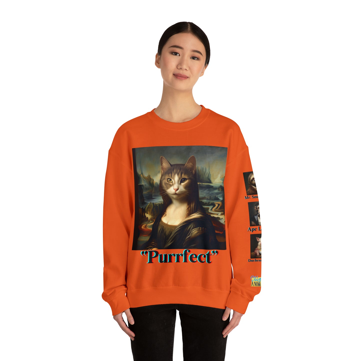 Meowna Lisa Sweatshirt