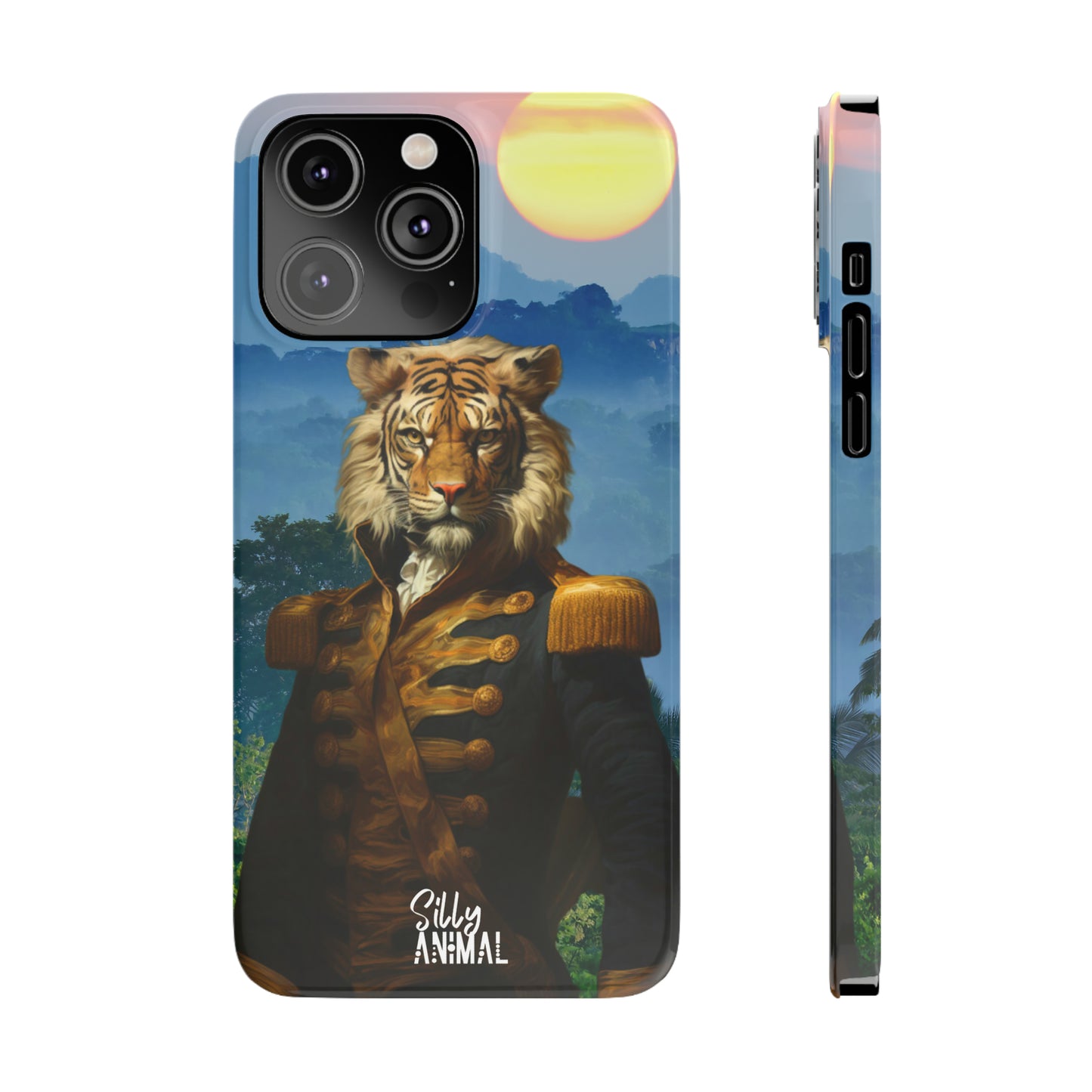 General Whiskers in Jungle Phone Case