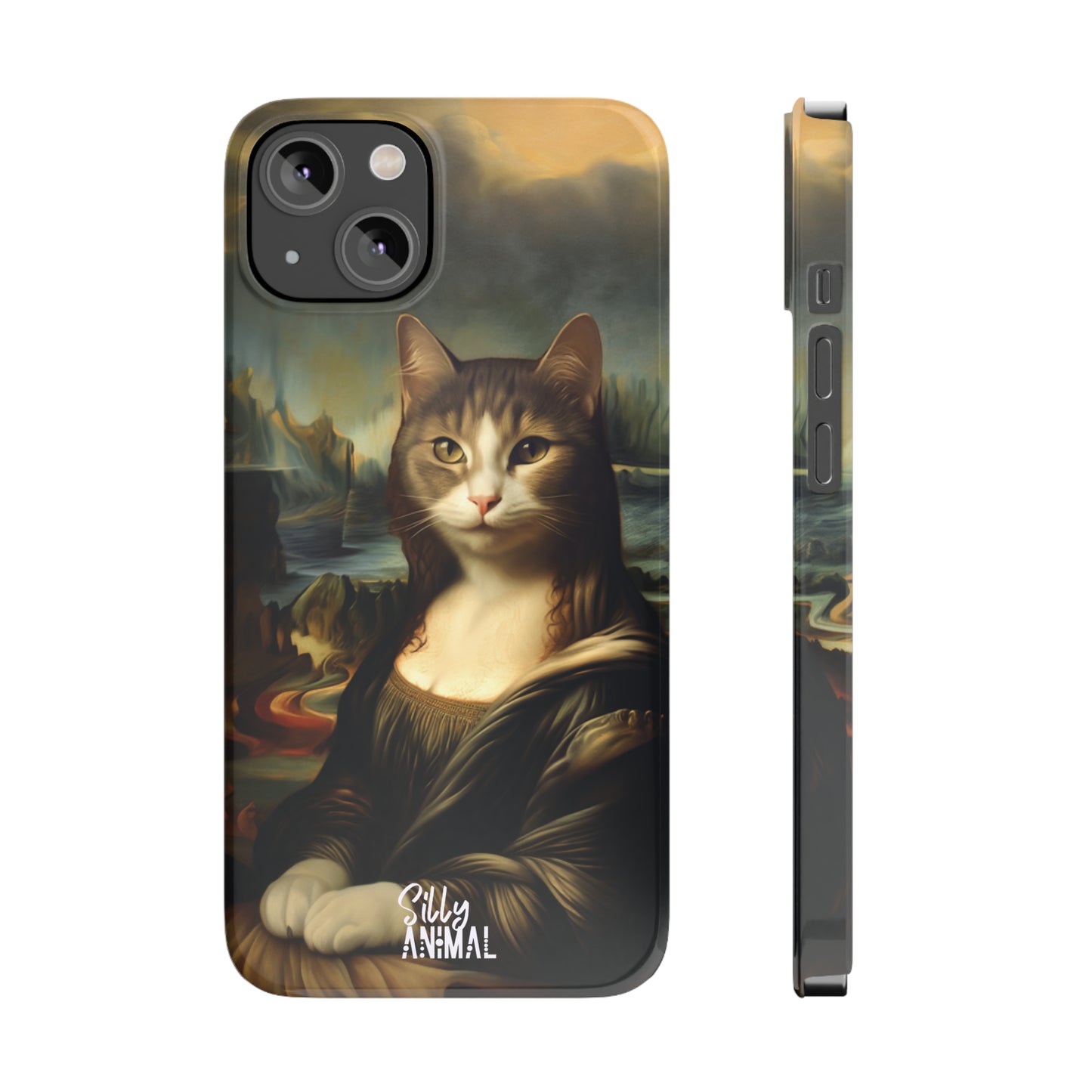 Meowna Lisa Phone Case