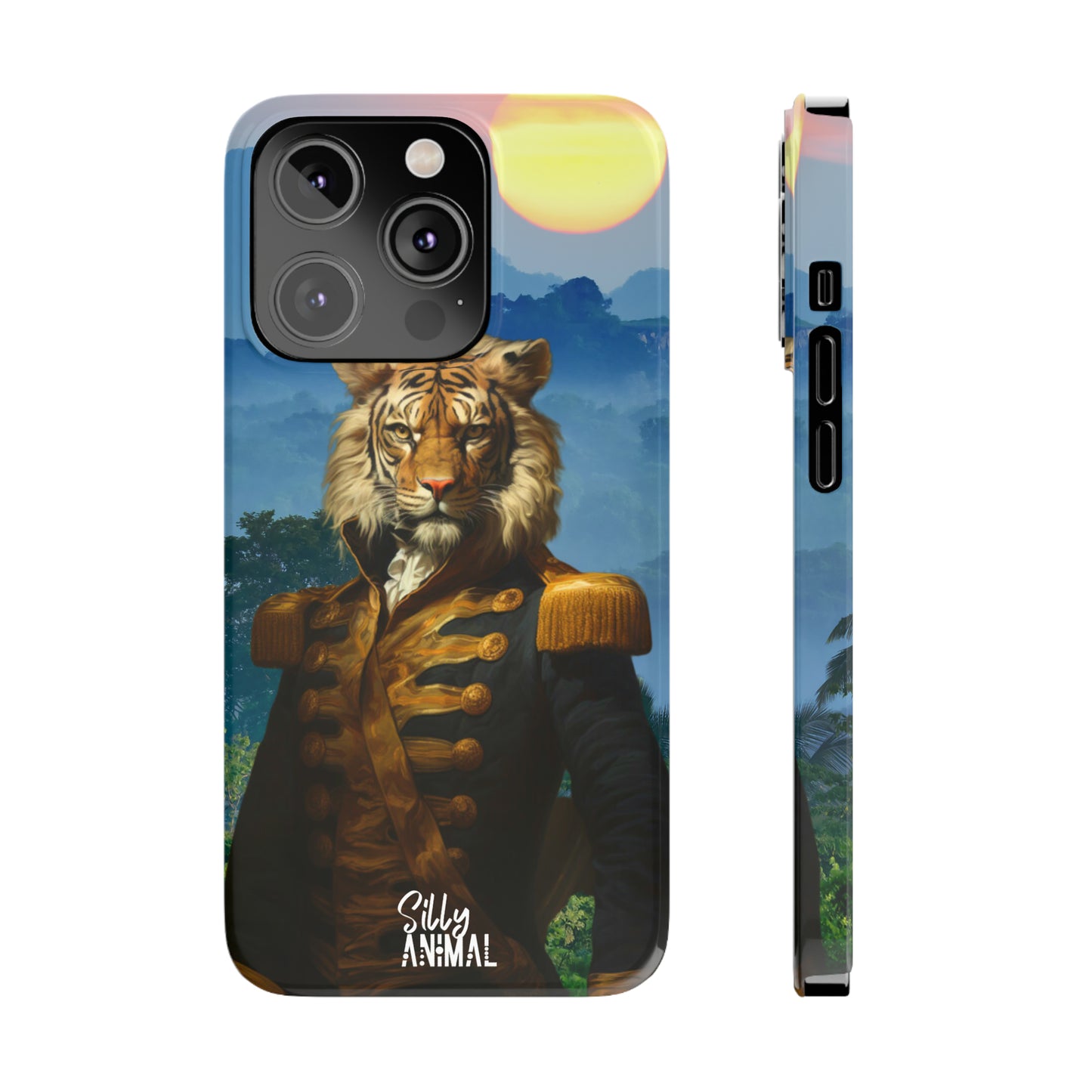 General Whiskers in Jungle Phone Case