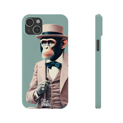 Elegant Pastel Chimpanzee Phone Case