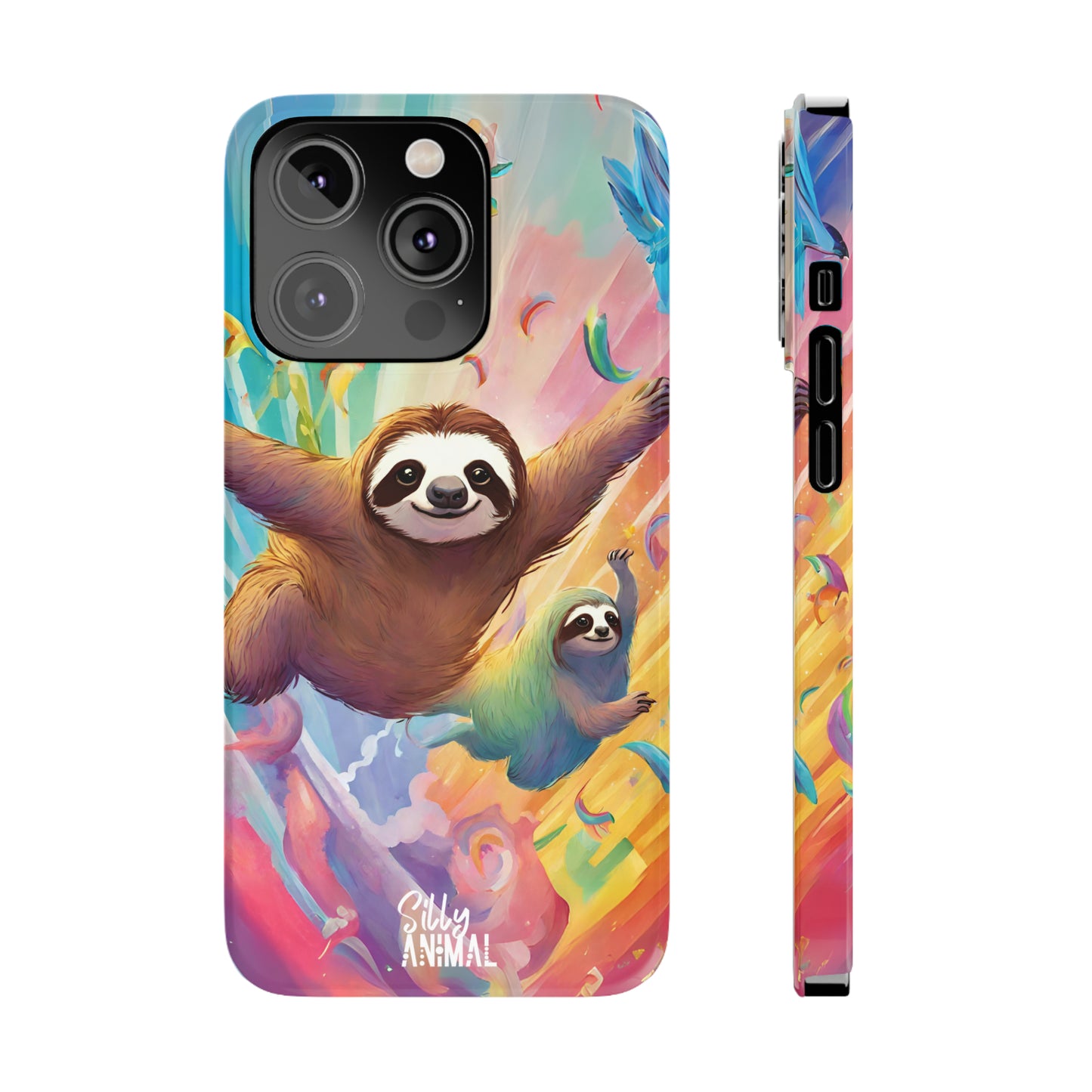 Flying Sloths Phone Case