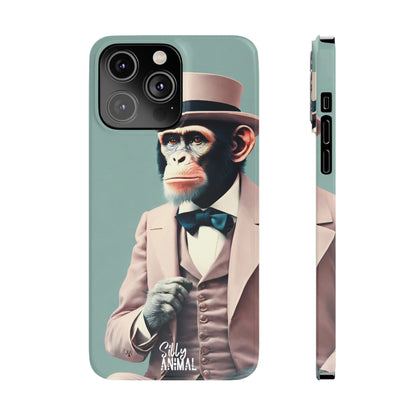 Elegant Pastel Chimpanzee Phone Case