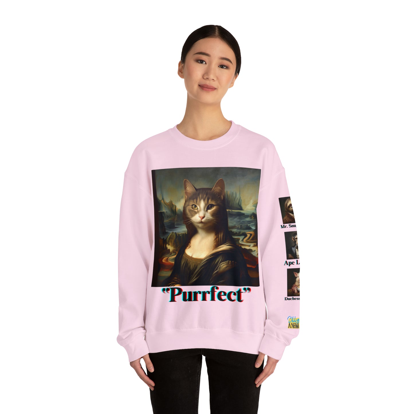 Meowna Lisa Sweatshirt