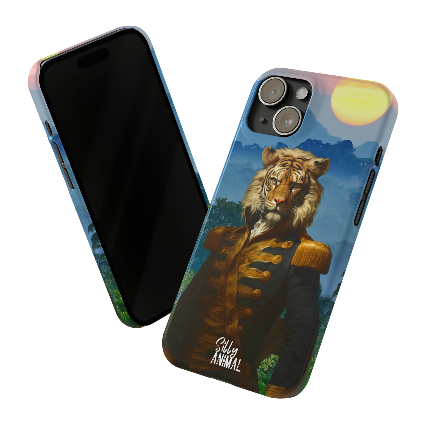 General Whiskers in Jungle Phone Case