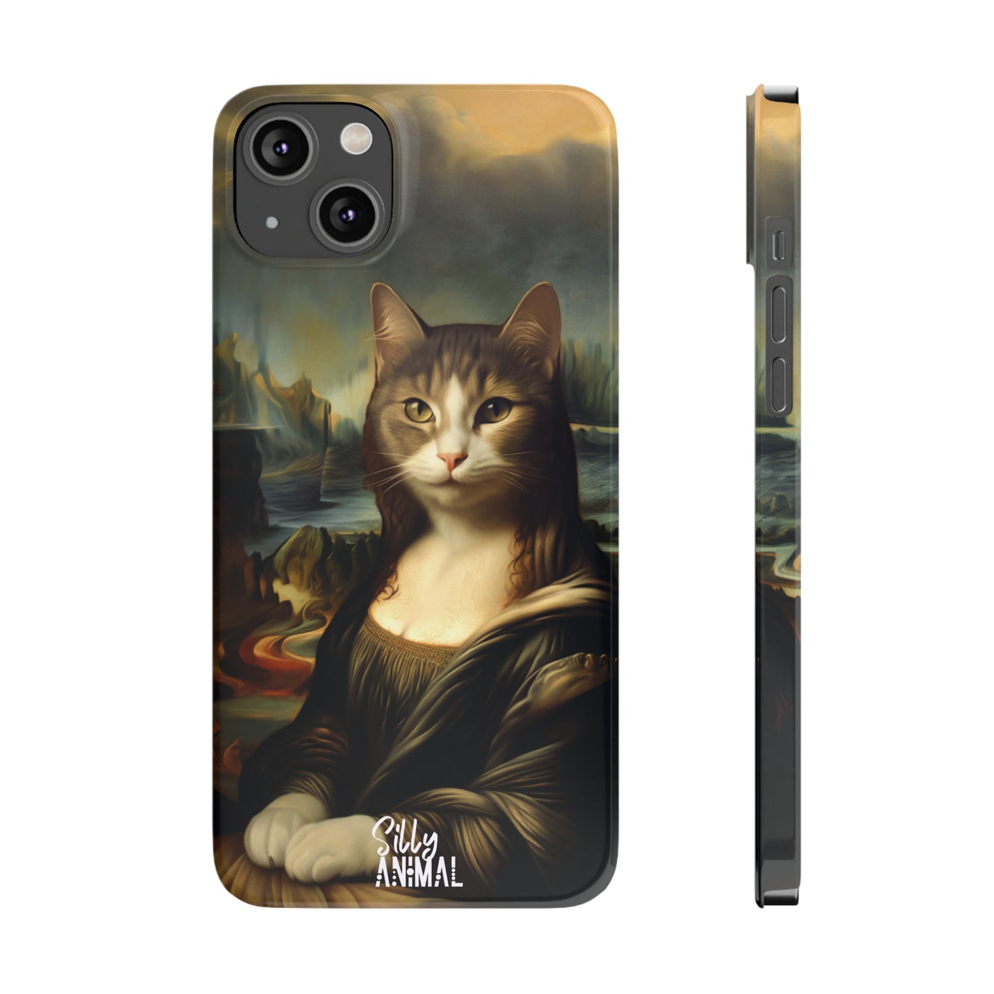 Meowna Lisa Phone Case