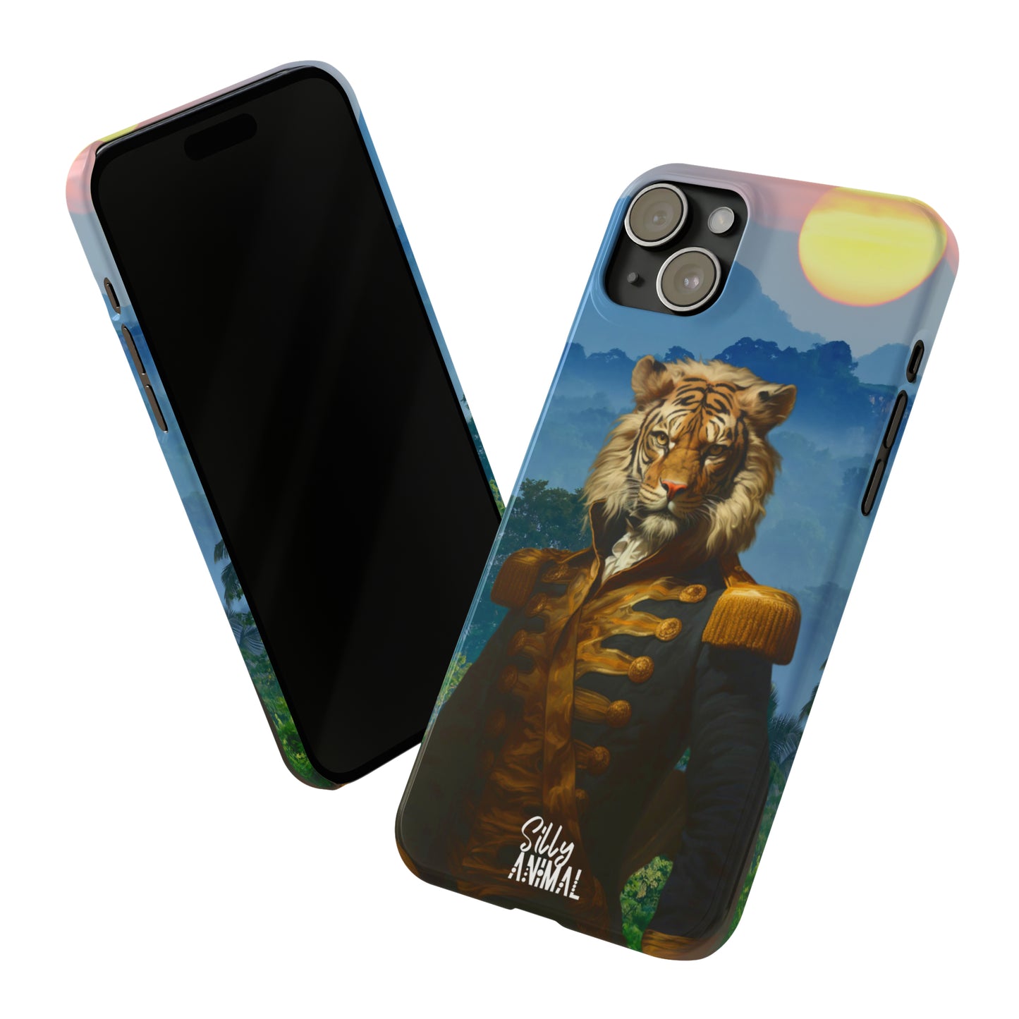 General Whiskers in Jungle Phone Case