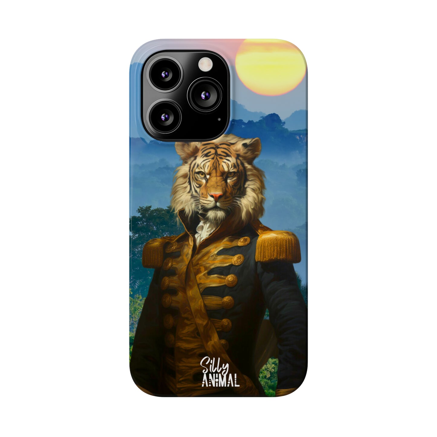 General Whiskers in Jungle Phone Case