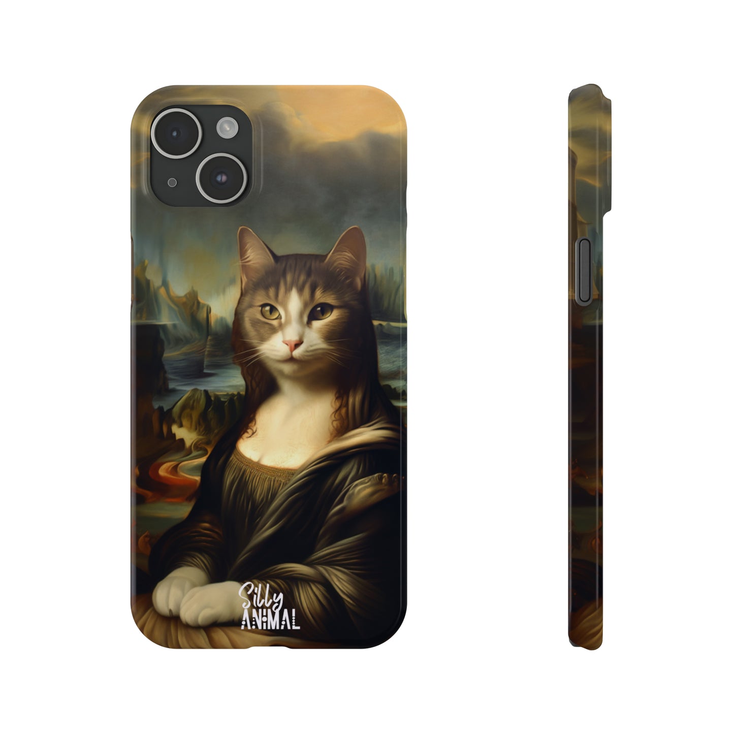 Meowna Lisa Phone Case