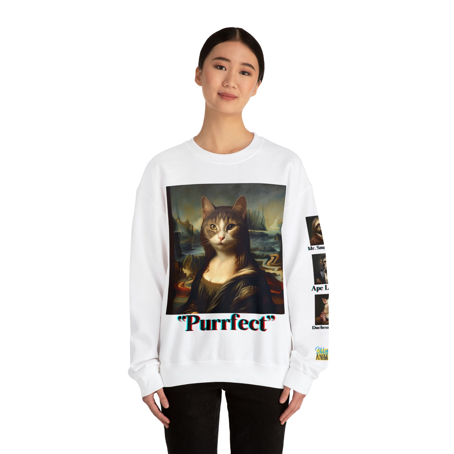 Meowna Lisa Sweatshirt