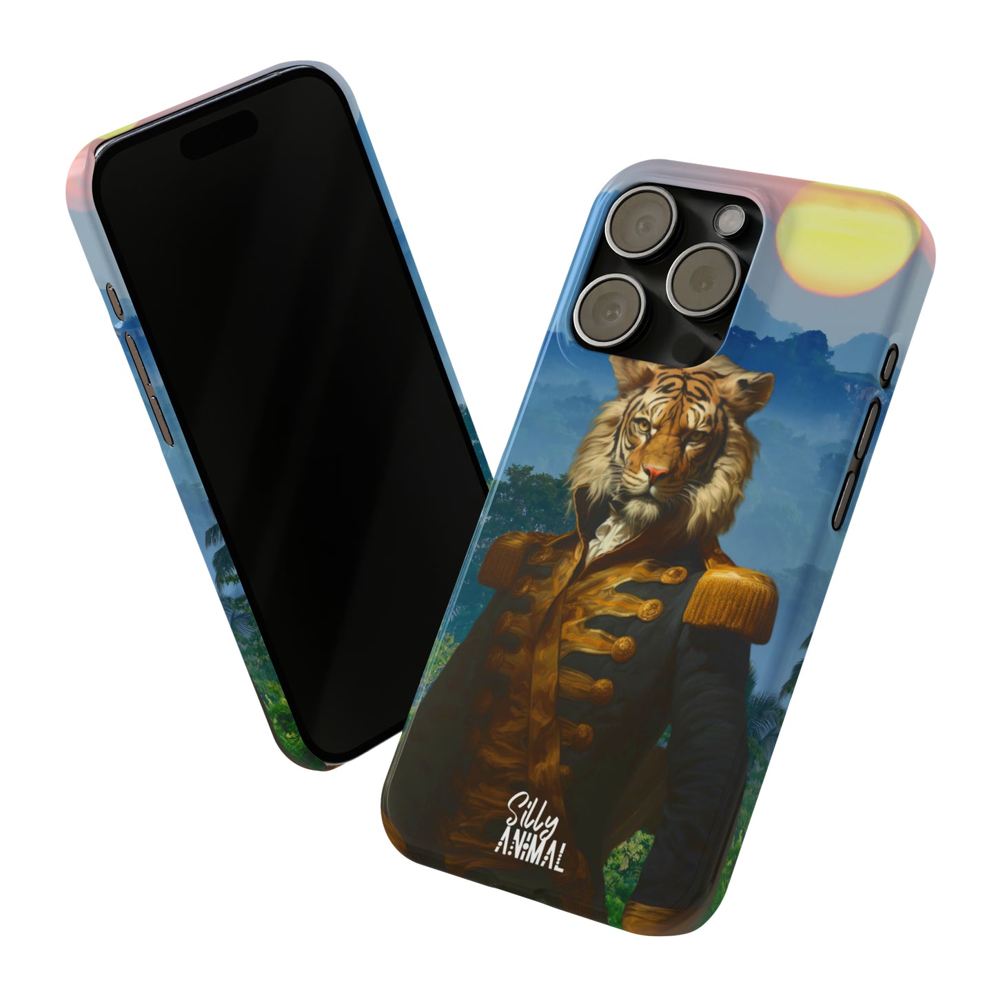 General Whiskers in Jungle Phone Case