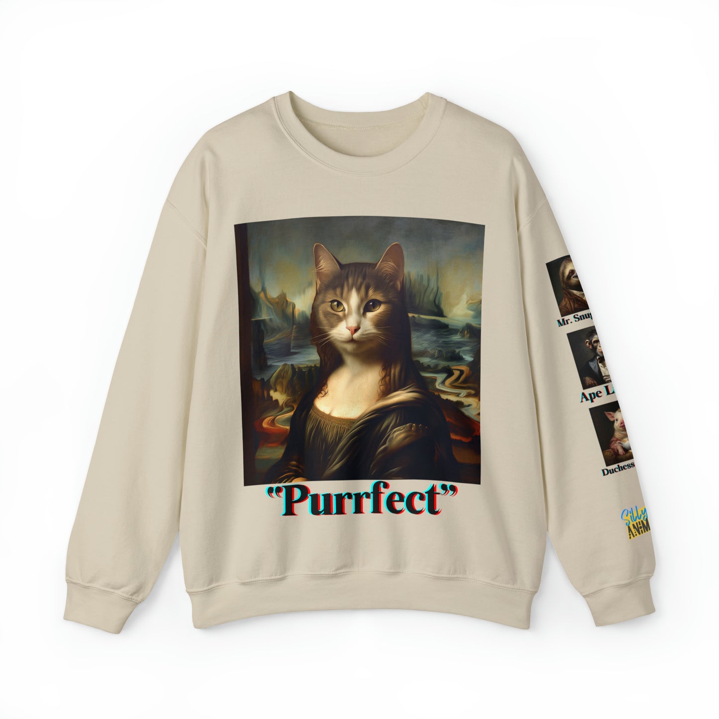 Meowna Lisa Sweatshirt