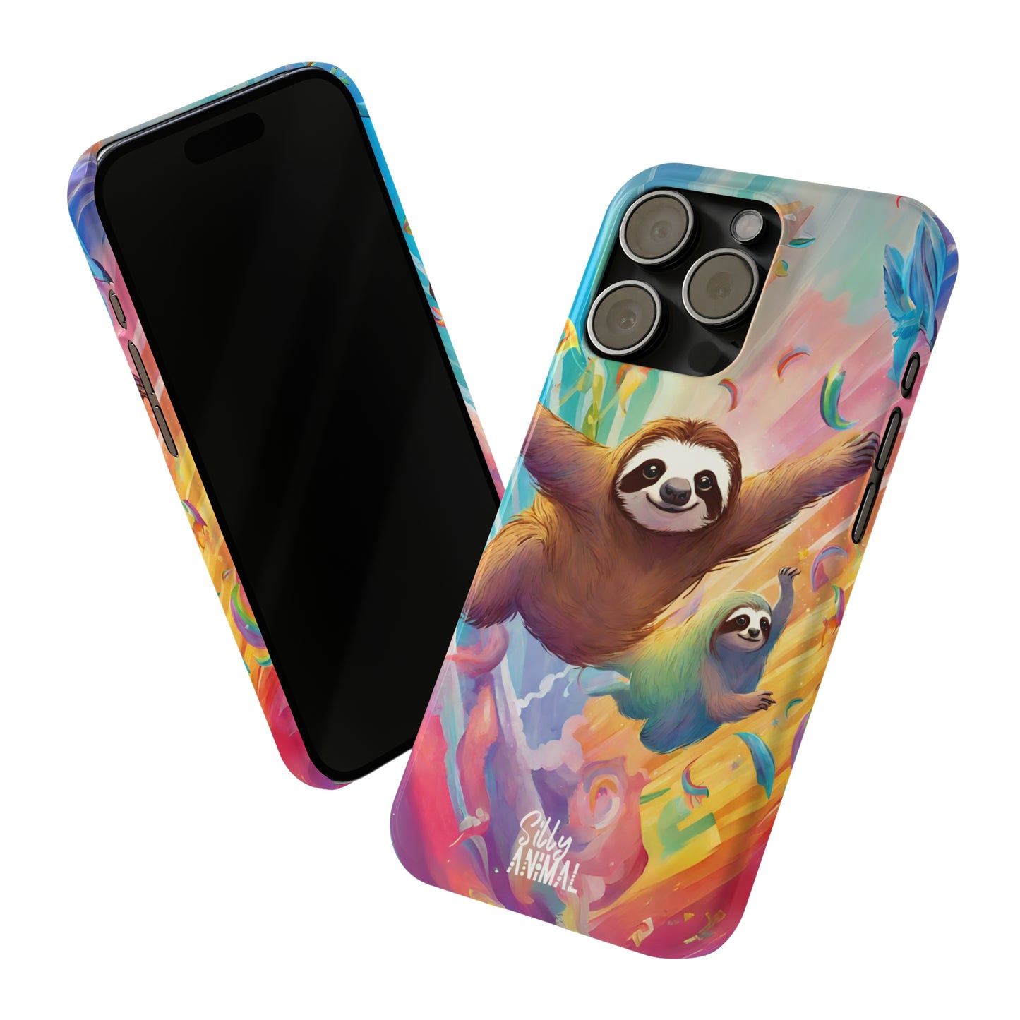 Flying Sloths Phone Case