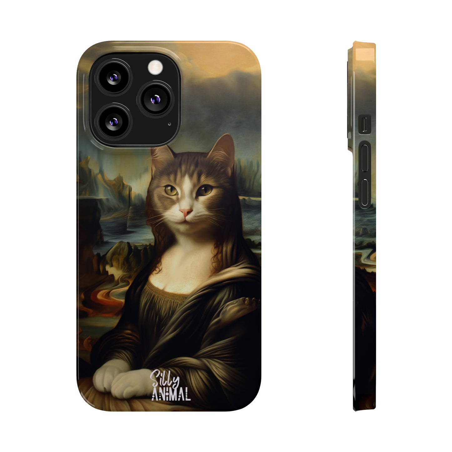 Meowna Lisa Phone Case