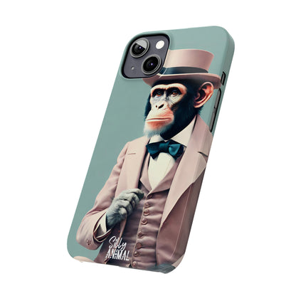 Elegant Pastel Chimpanzee Phone Case