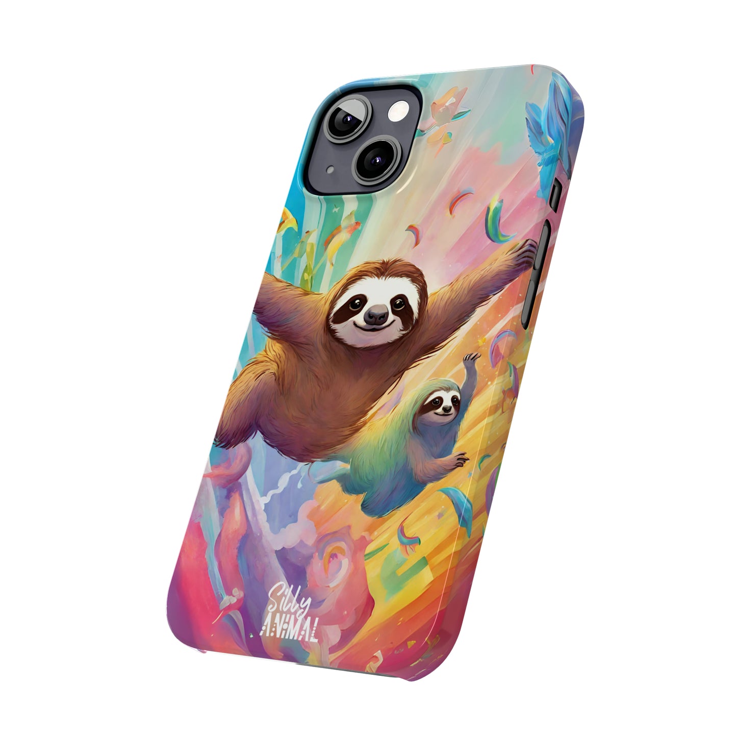 Flying Sloths Phone Case