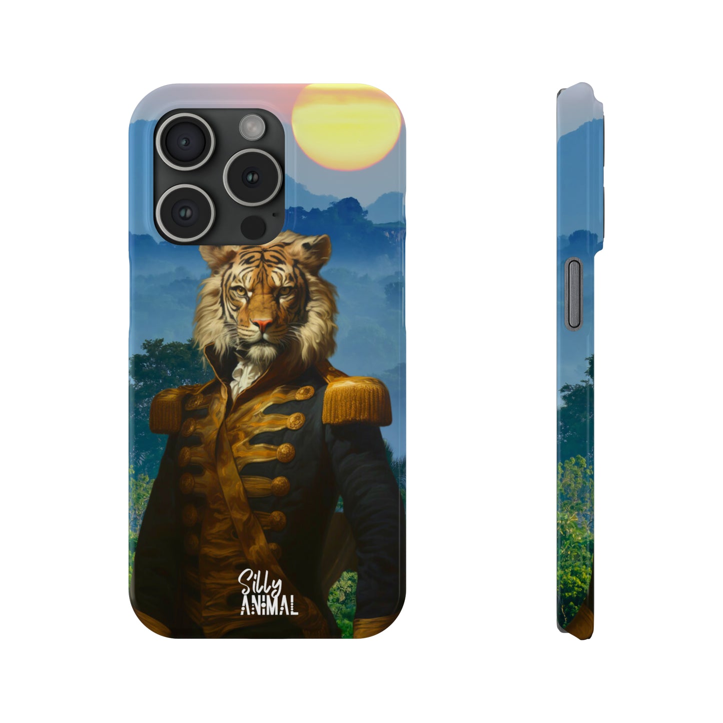 General Whiskers in Jungle Phone Case