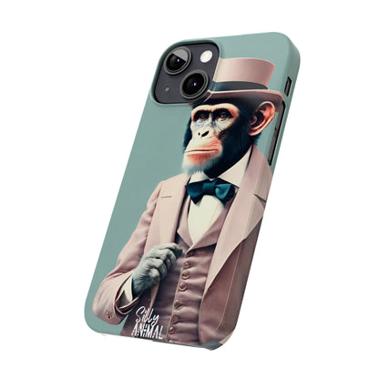 Elegant Pastel Chimpanzee Phone Case